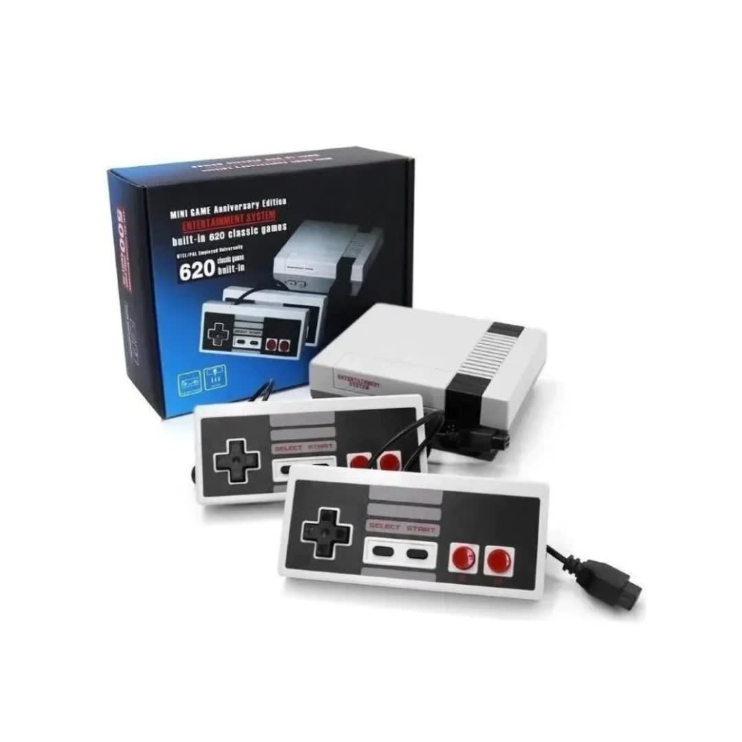 Consola de juegos Retro portátil portátil con 620 juegos para NES2