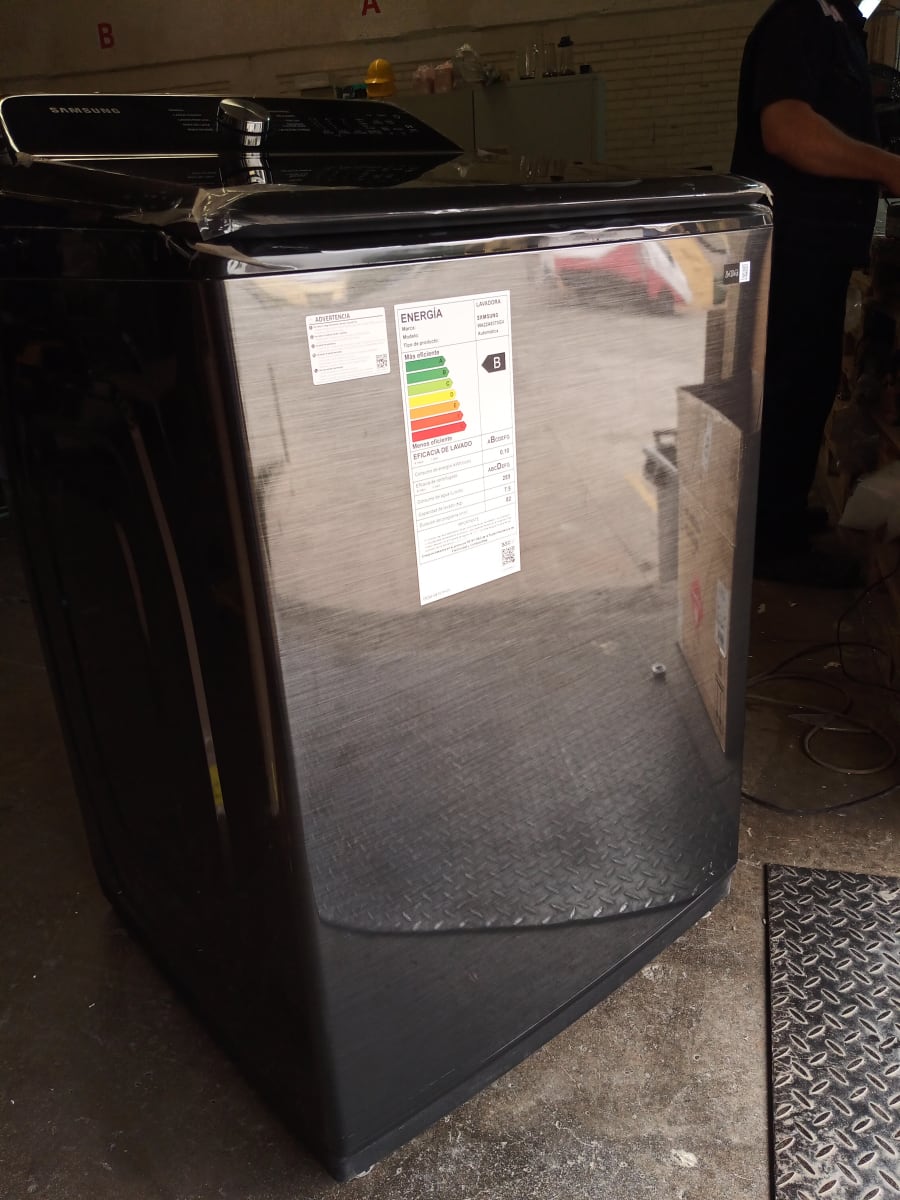 SAMSUNG | Lavadora Carga Superior 22 kg Inox WA22A8370GV/ZS6