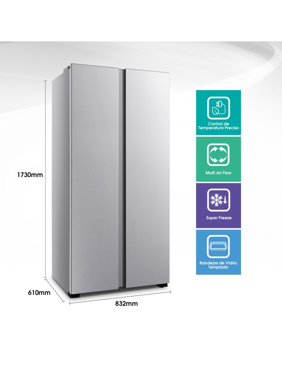 REFRIGERAD HISENSE SBS RC-56WS2