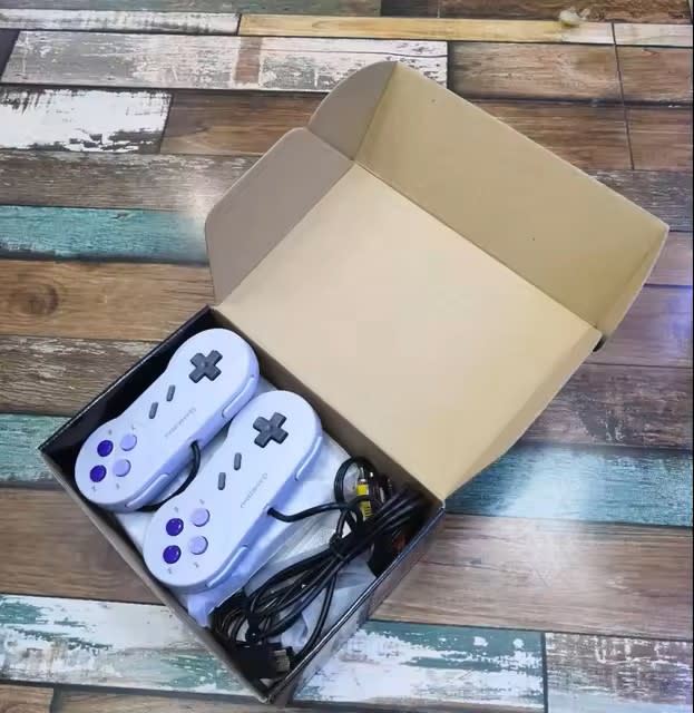 Consola retro de juegos de 8 bits 660 Juegos estilo super NES3