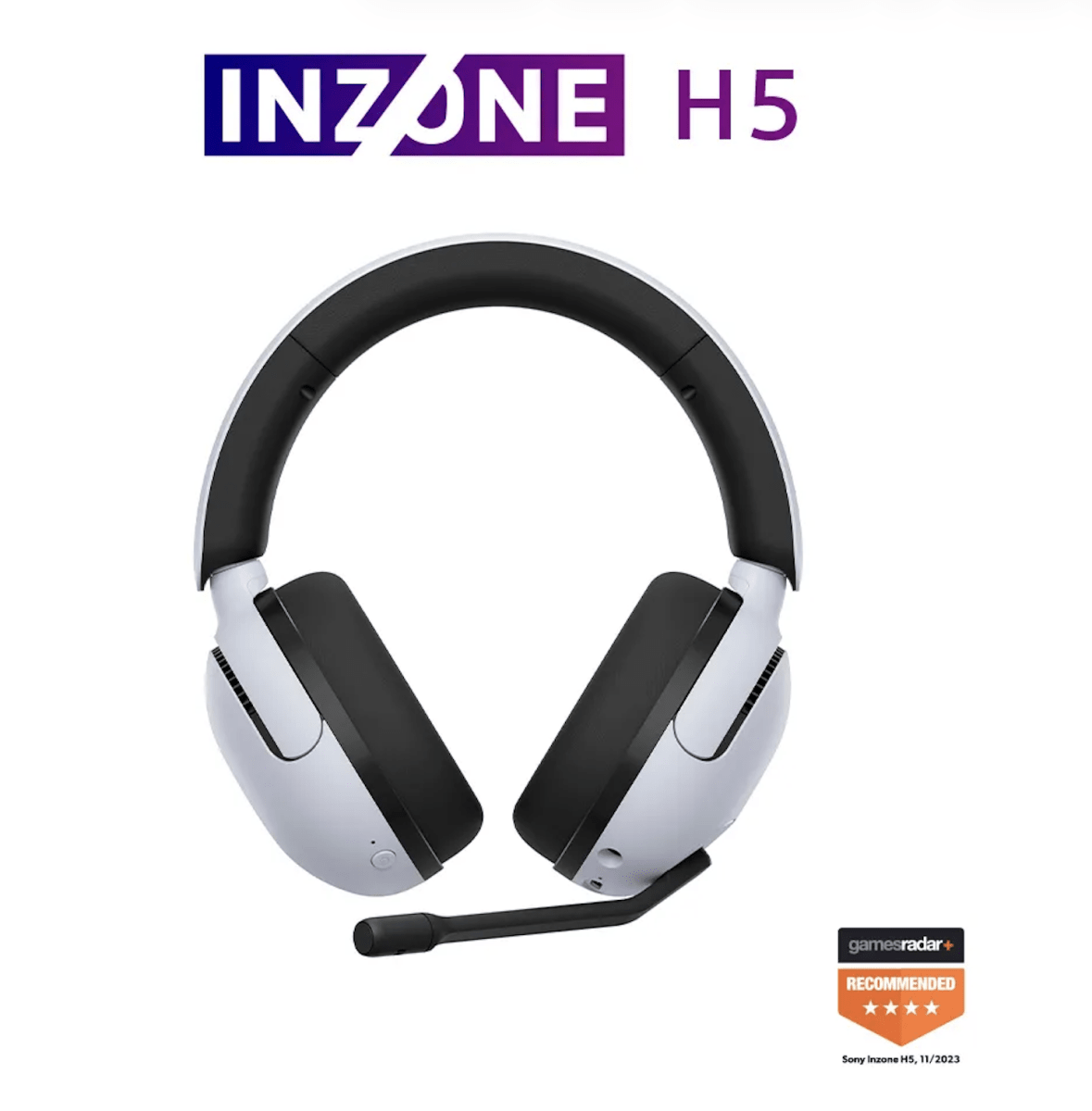 Audifonos  Sony H5 gamer - Blanco2