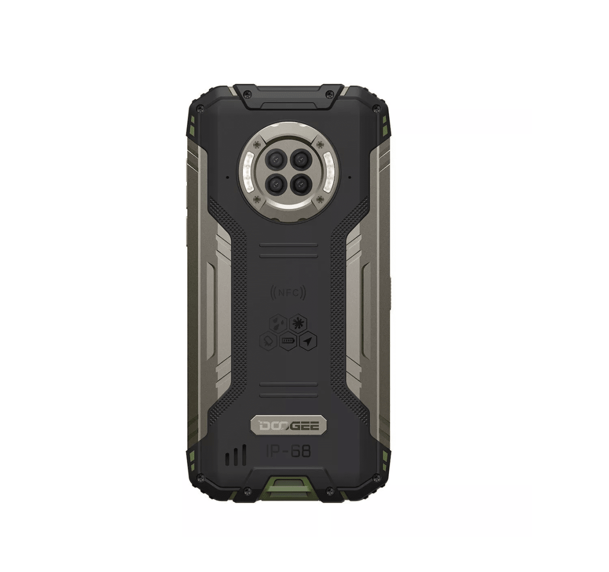 Celular Doogee S96 GT, 256GB, Dual, 4G, Leves piquetes en chasis, gris-Reacondicionado3