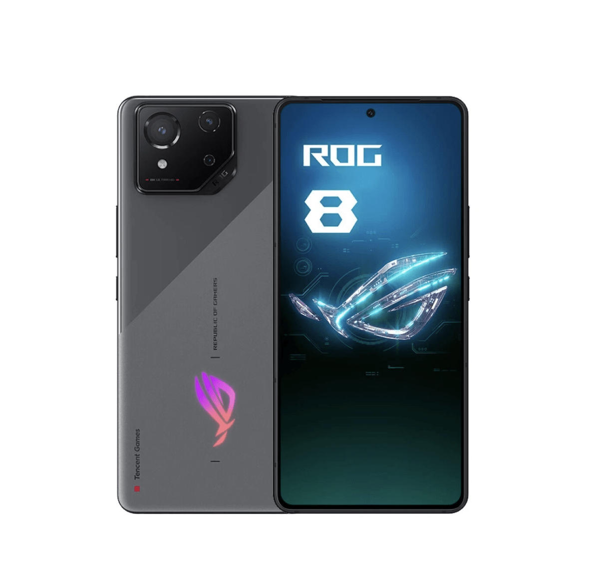 Celular Asus Rog Phone 8,256GB,  dual, 5G solamente  Wom 4G, Gris-Reacondicionado1