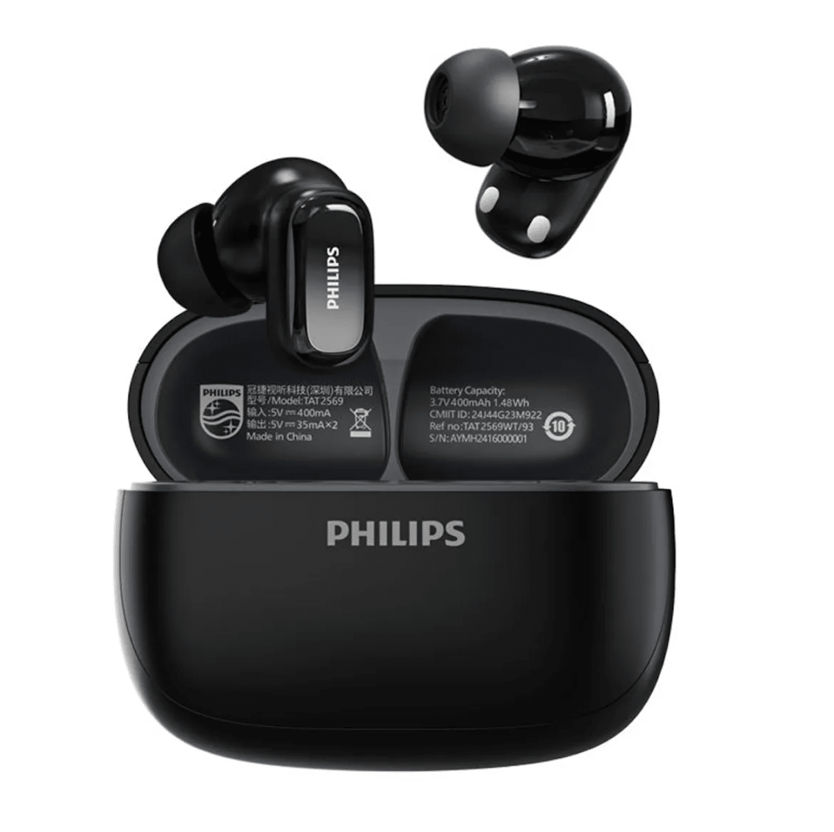 Audífonos Bluetooth Philips TAT2569 - Negro1