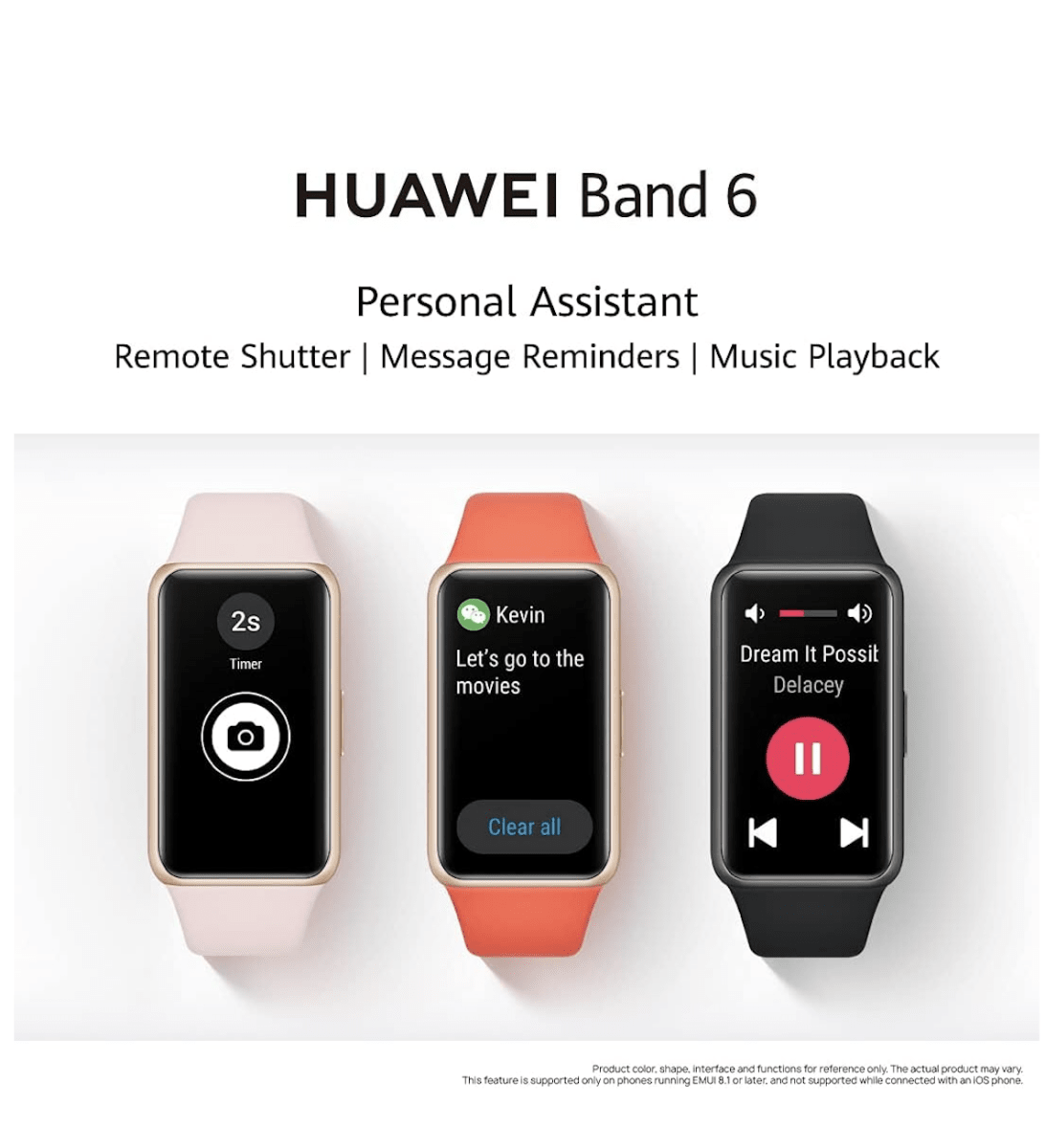 Reloj Inteligente Smartwatch Huawei Band 6 Naranjo5