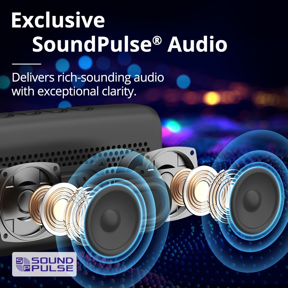 Parlante Inalámbrico Bluetooth Tronsmart Trip IPX7 - Negro2