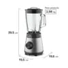 Licuadora  Mademsa 1.95 Litros Inox MBL502