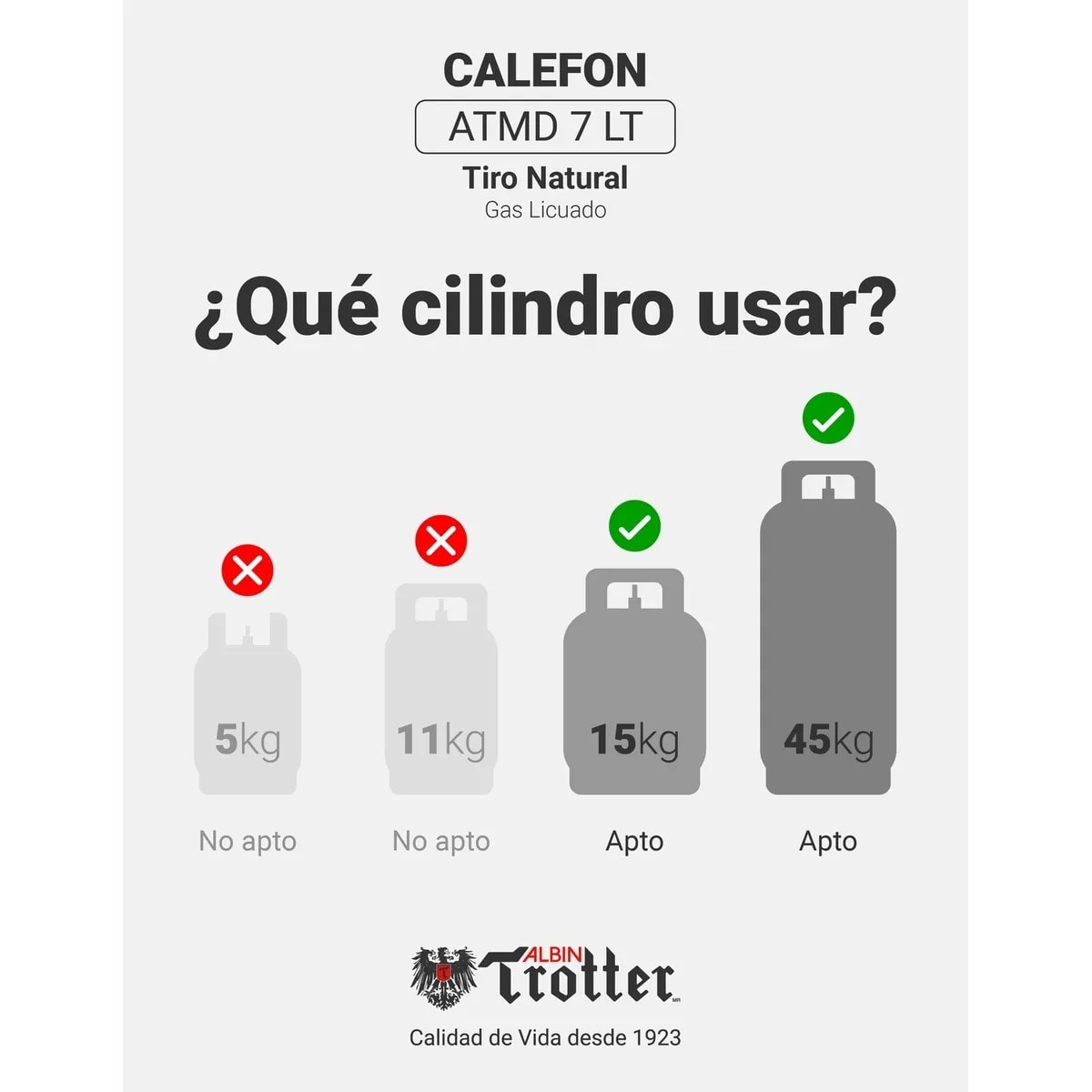 Calefont Tiro Natural 7 litros Gas Natural2
