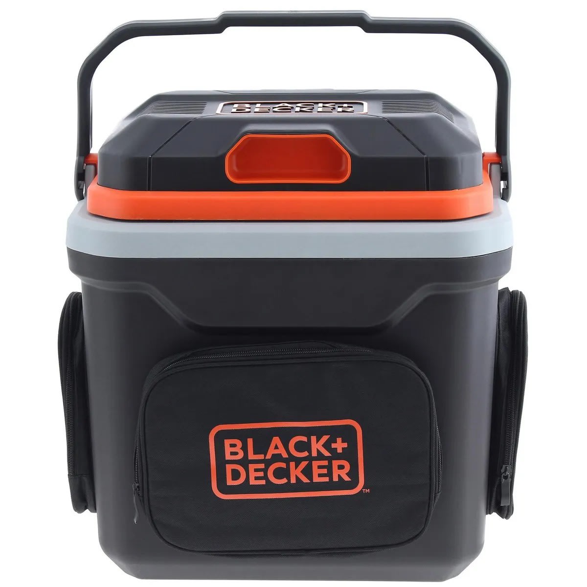 Cooler Eléctrico 12 V 24 l Negro/ Naranjo2