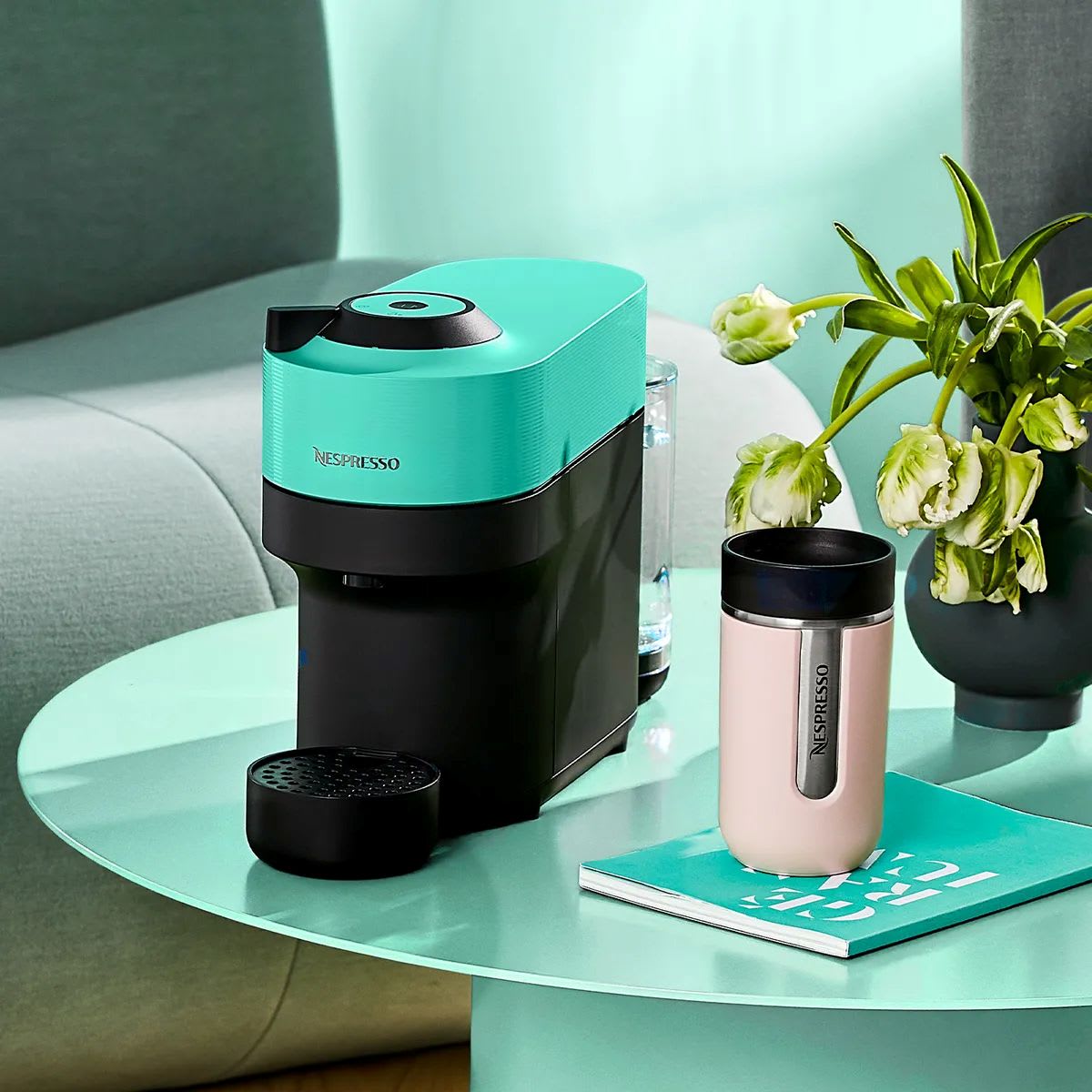 Cafetera Nespresso Vertuo Pop Green4