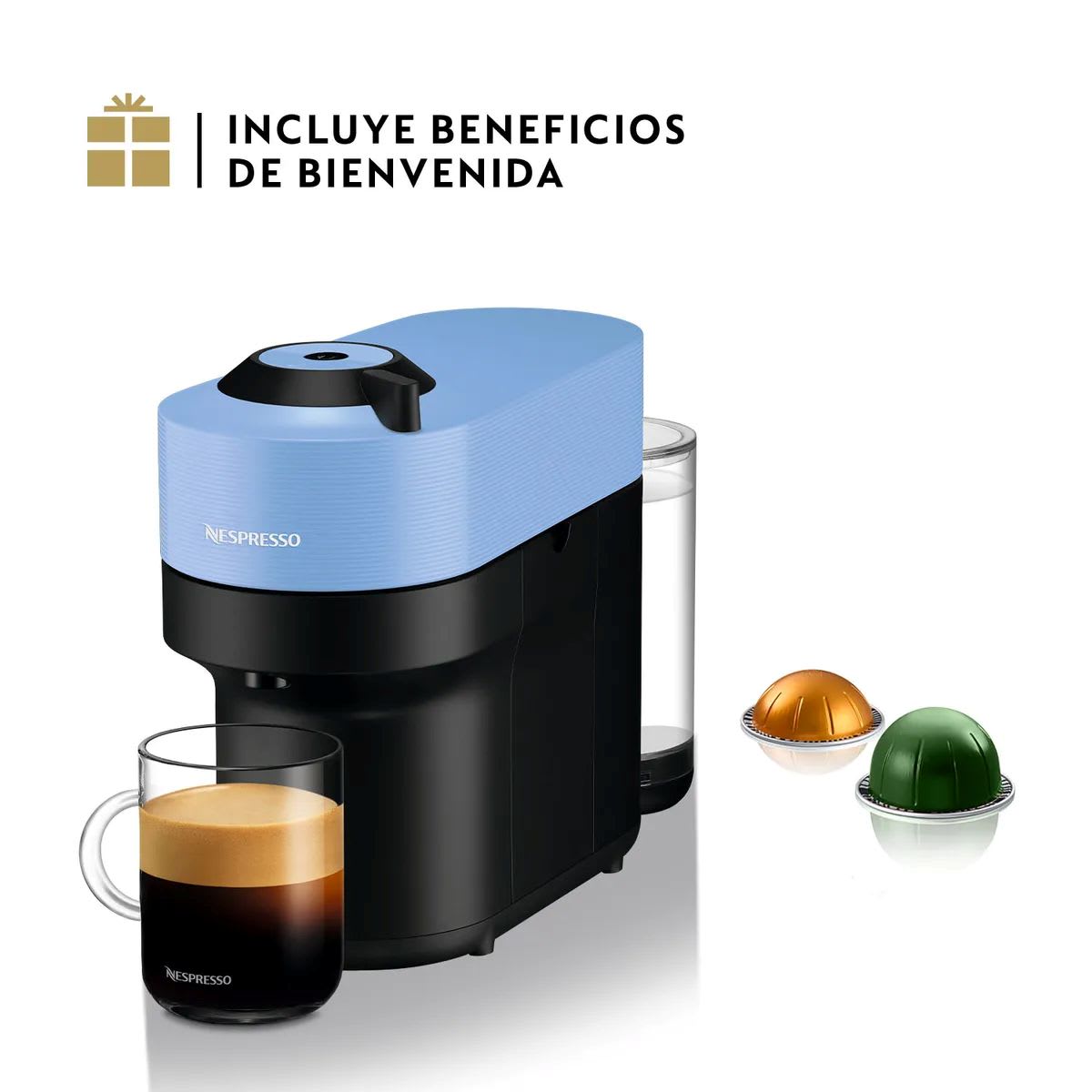Cafetera Nespresso Vertuo Pop Color Azul2
