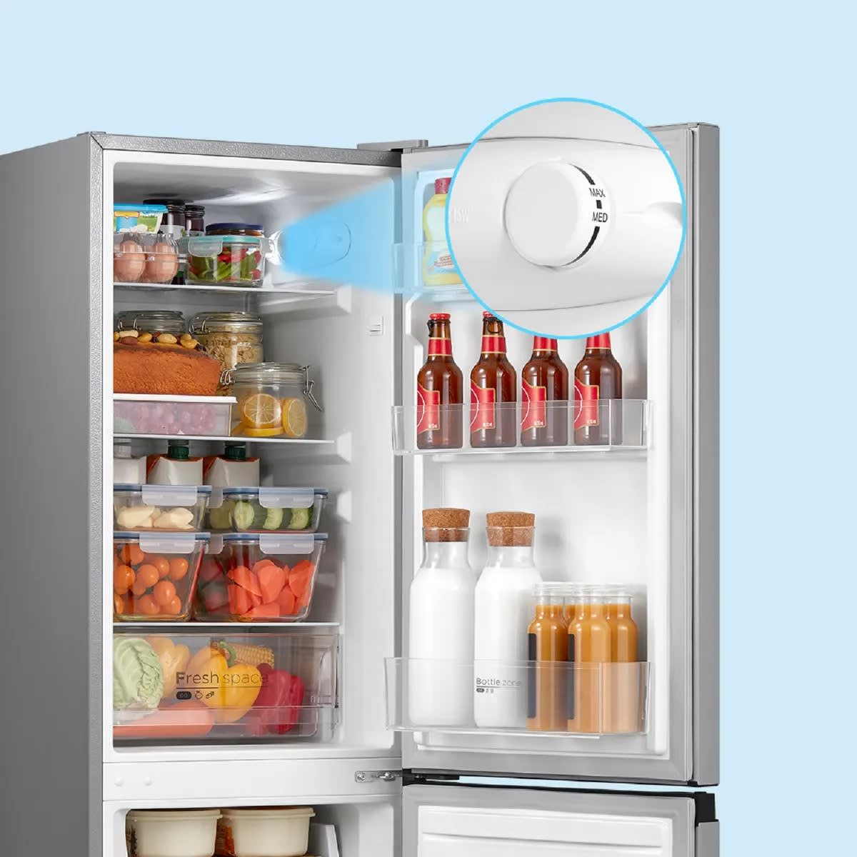 Refrigerador 174Lt Bottom Mount Mdrb241F3