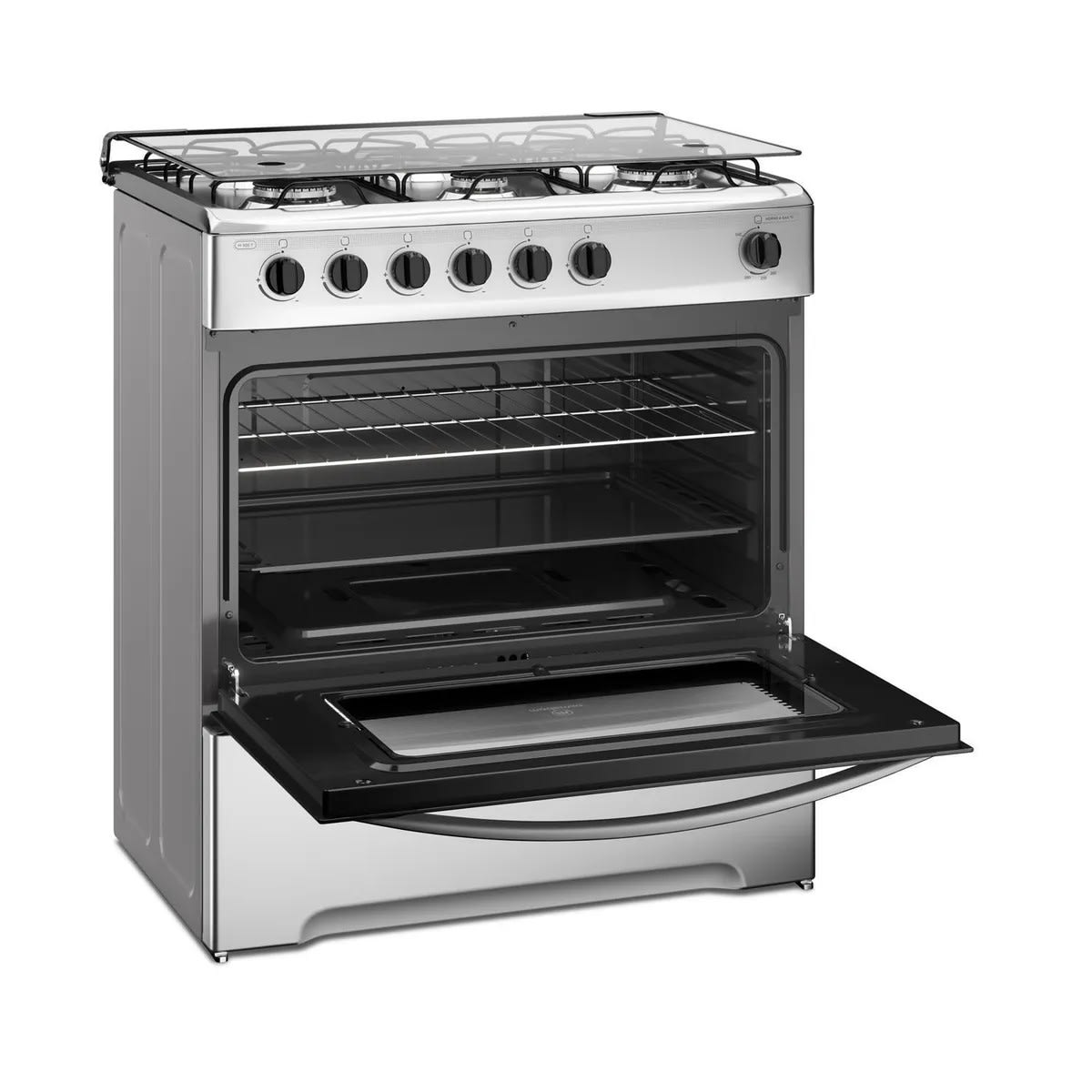 Cocina a Gas 6 Platos Inox M 820 T4
