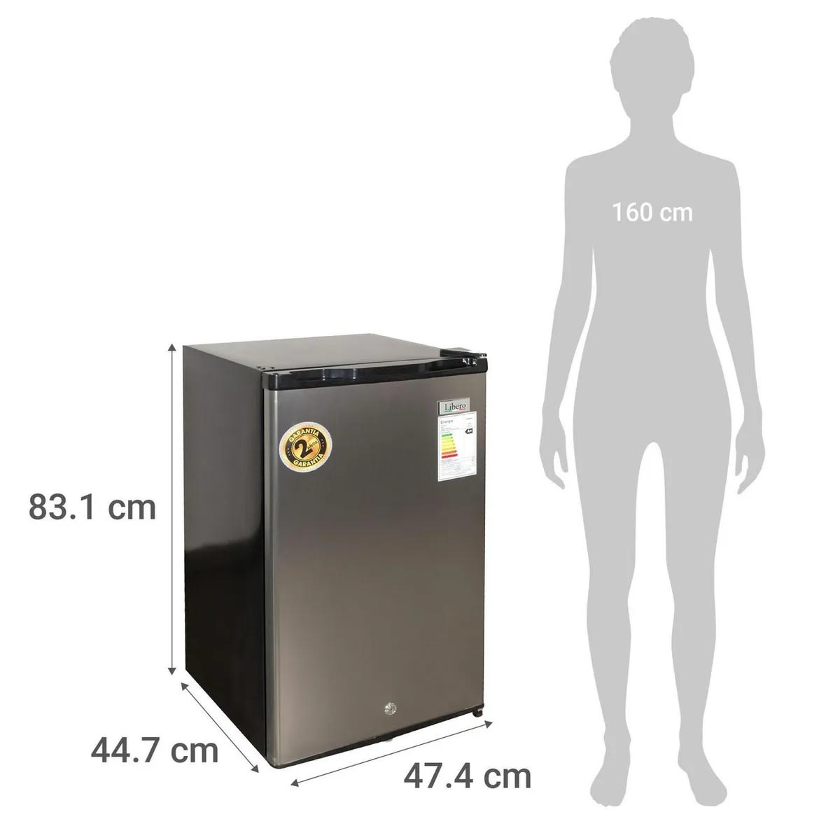 Frigobar 83 Litros Silver LFB-101S6