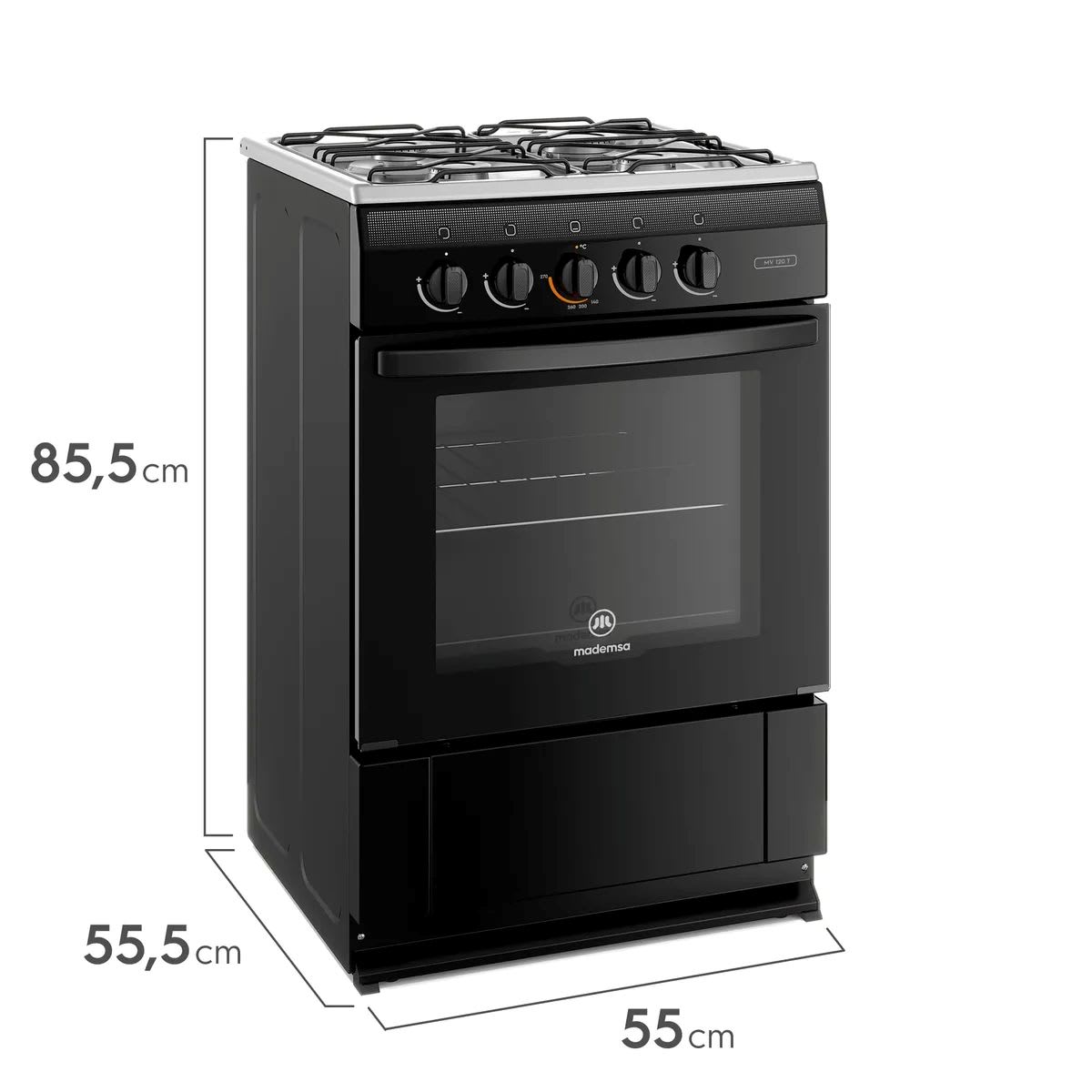 COCINA MADEMSA MV 210 T 4Q4