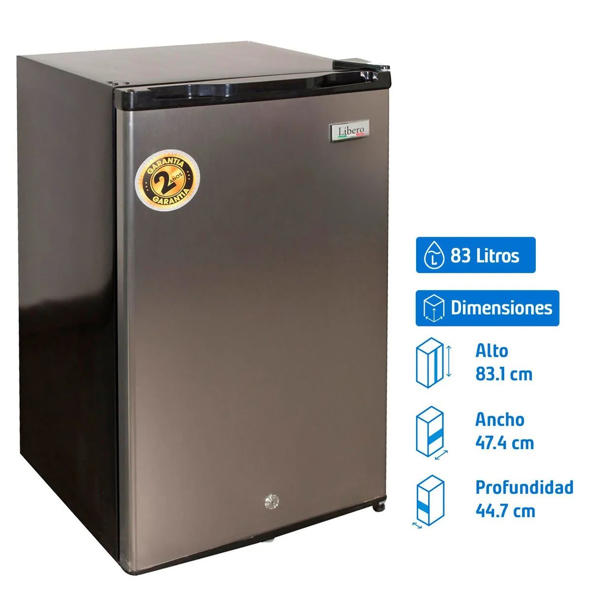 Frigobar 83 Litros Silver LFB-101S7