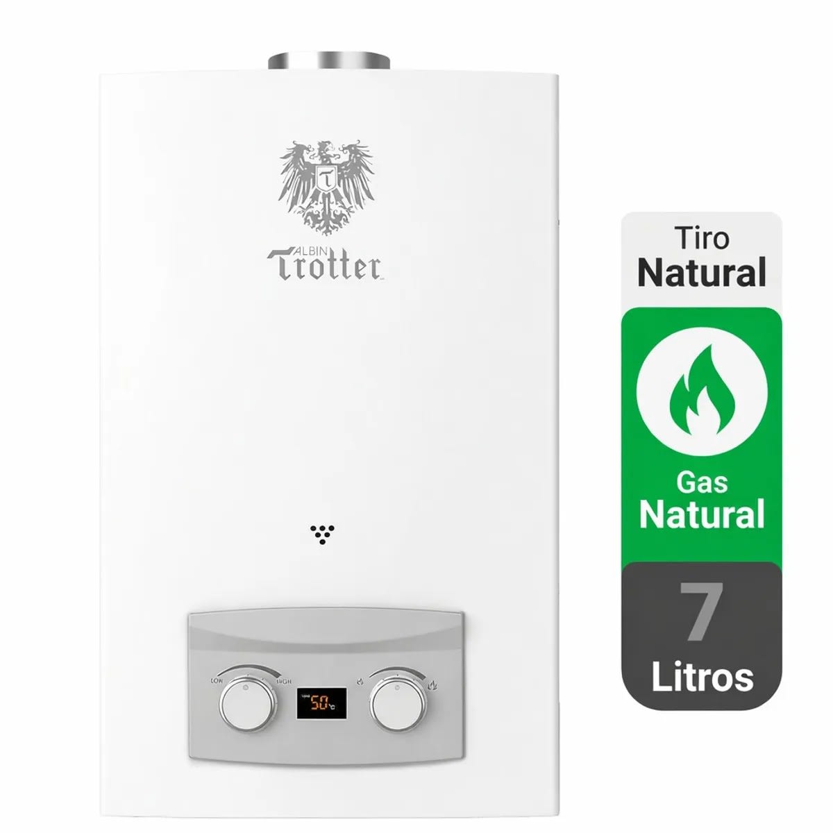 Calefont Tiro Natural 7 litros Gas Natural4