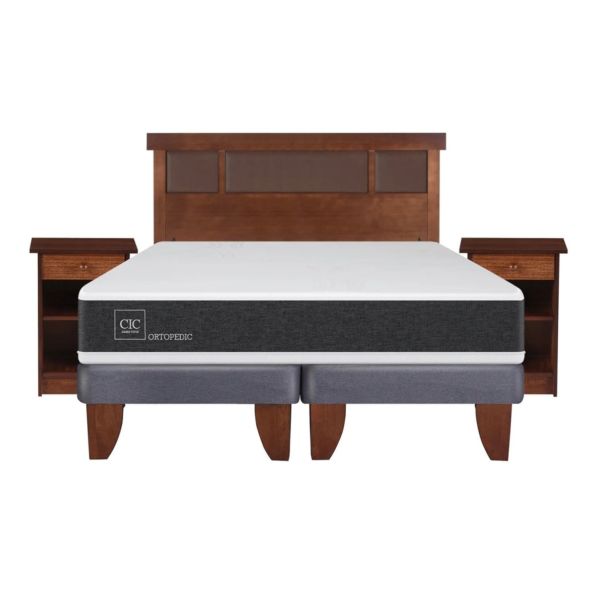 Cama Europea CIC New Ortopedic 2 Plazas X2003