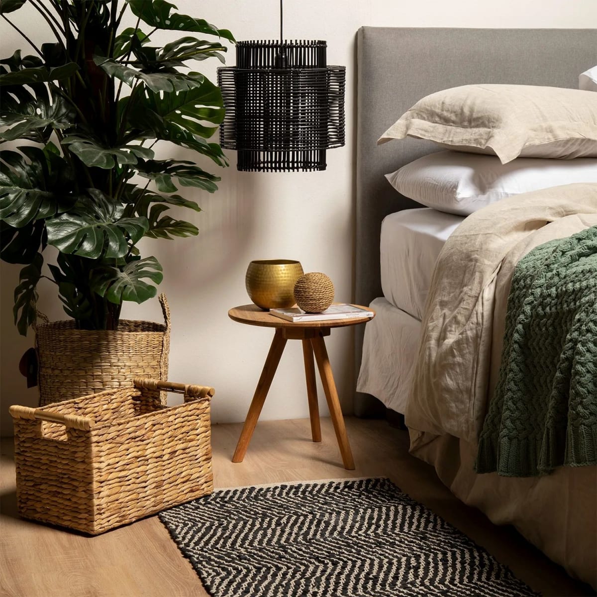 Lámpara Colgante  BASEMENT HOME Ratán2