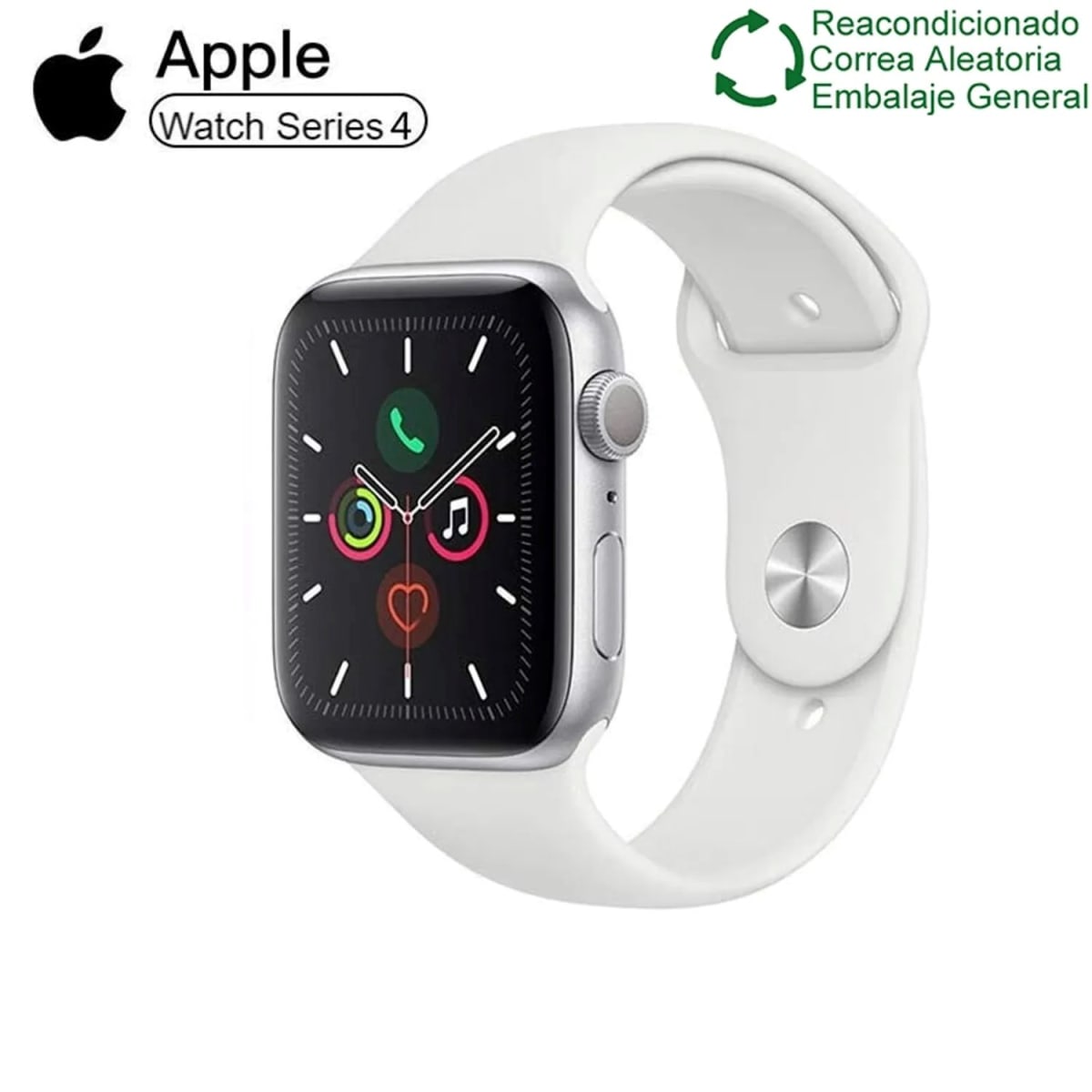 Reloj Apple watch series 4 -Blanco Reacondicionado1