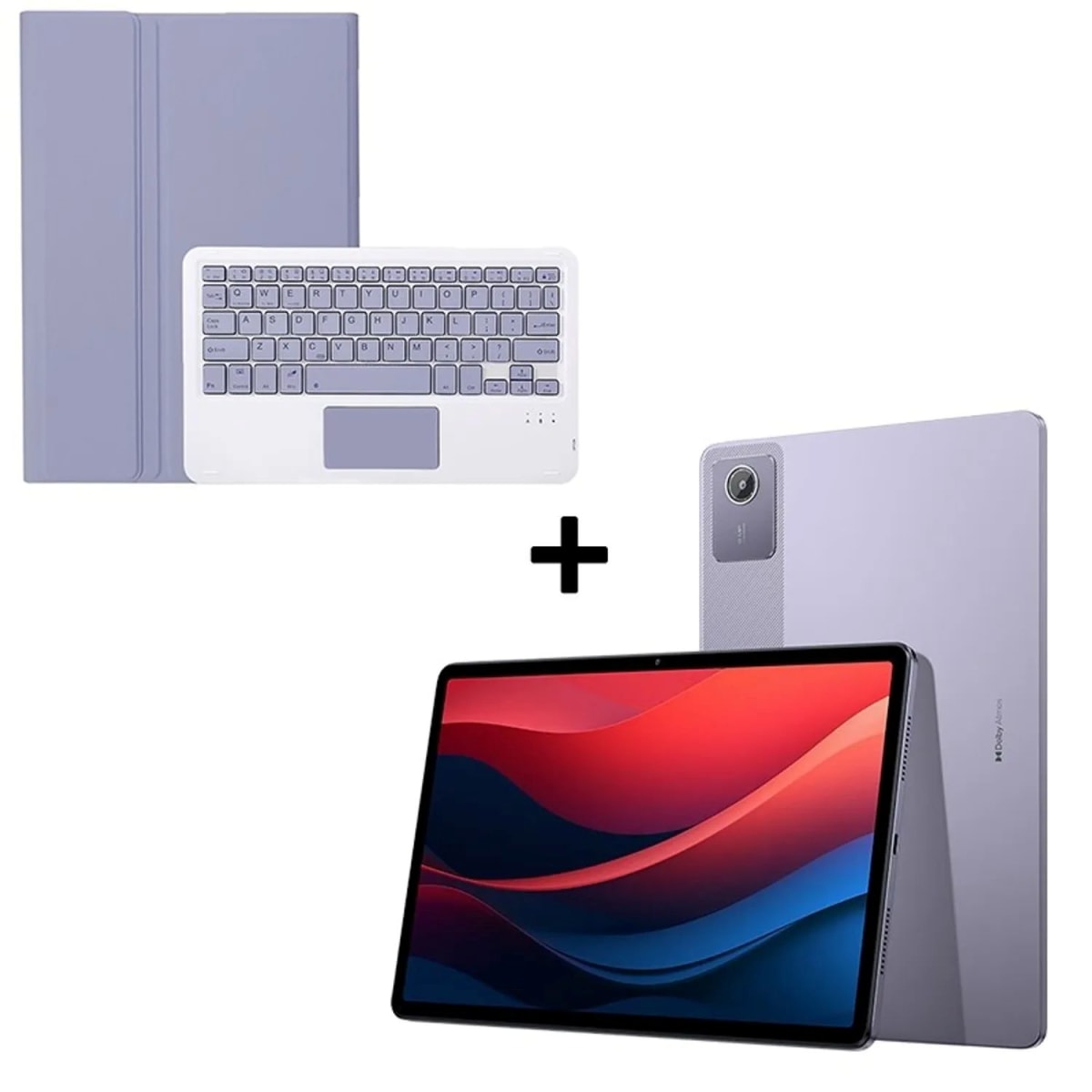 Tablet Lenovo Pad 2024 8GB+128GB WiFi 11” Morado con Teclado Morado2