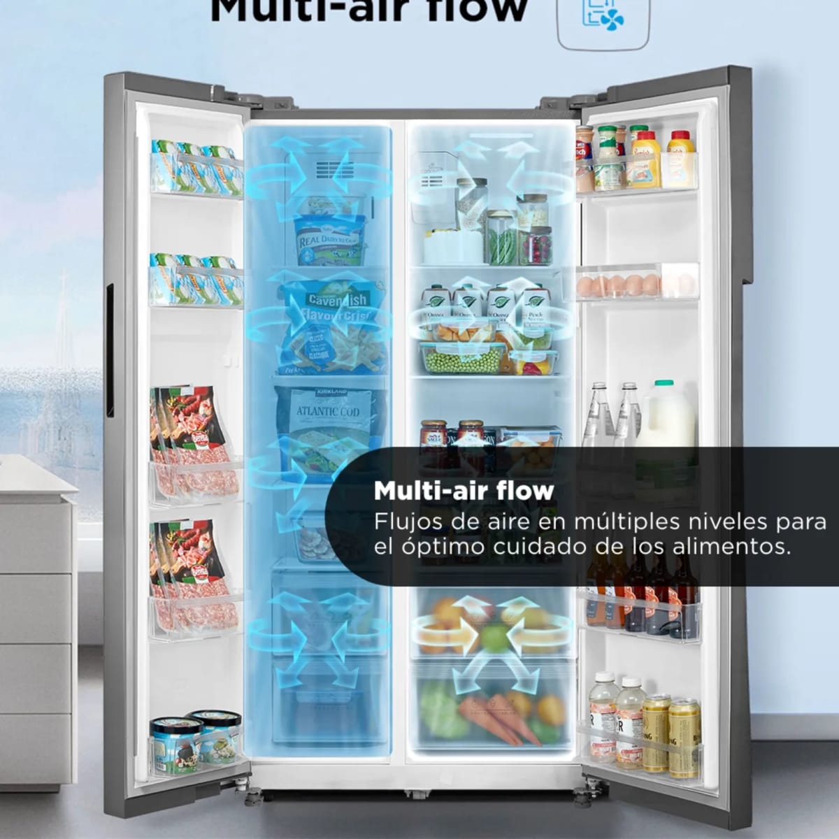 SBS MIDEA MDRS710FGE50 527LT (D4