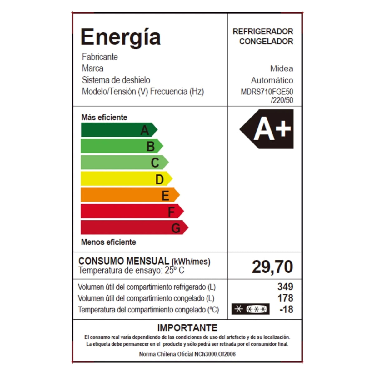 SBS MIDEA MDRS710FGE50 527LT (D9