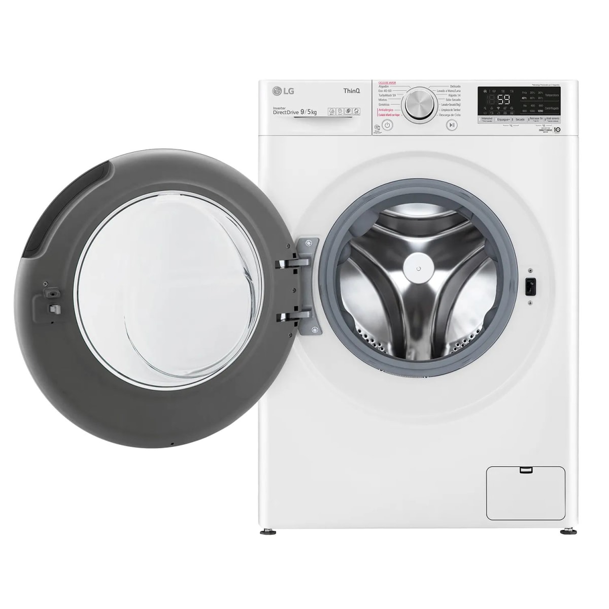 Lavadora Secadora LG 9/5kg Wd9wvc4s6 Color Blanco2