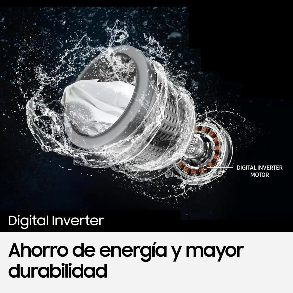 Lavadora Superior 24Kg Eco Bubble Samsung WA24A8370GV/ZS4