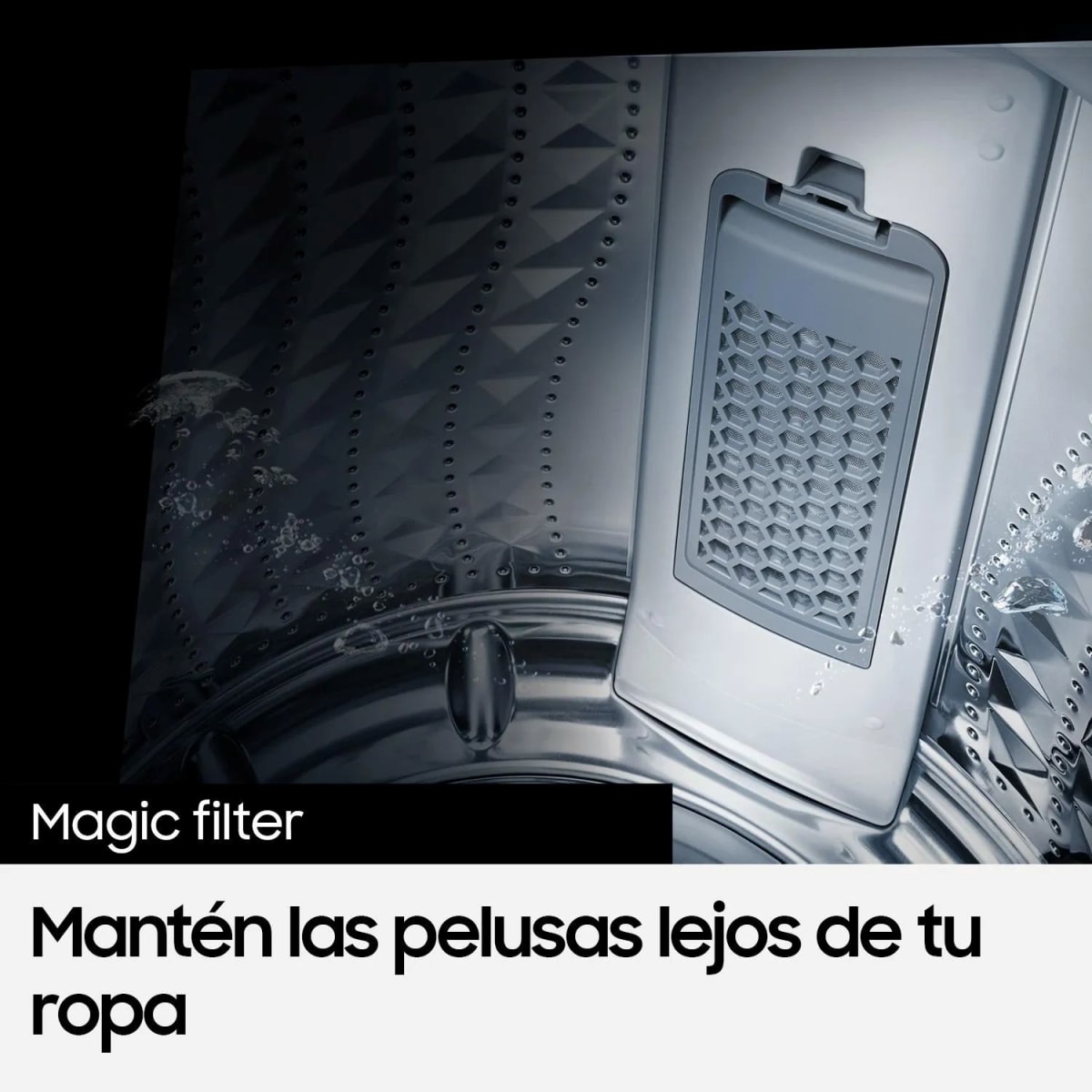 Lavadora Superior 24Kg Eco Bubble Samsung WA24A8370GV/ZS5