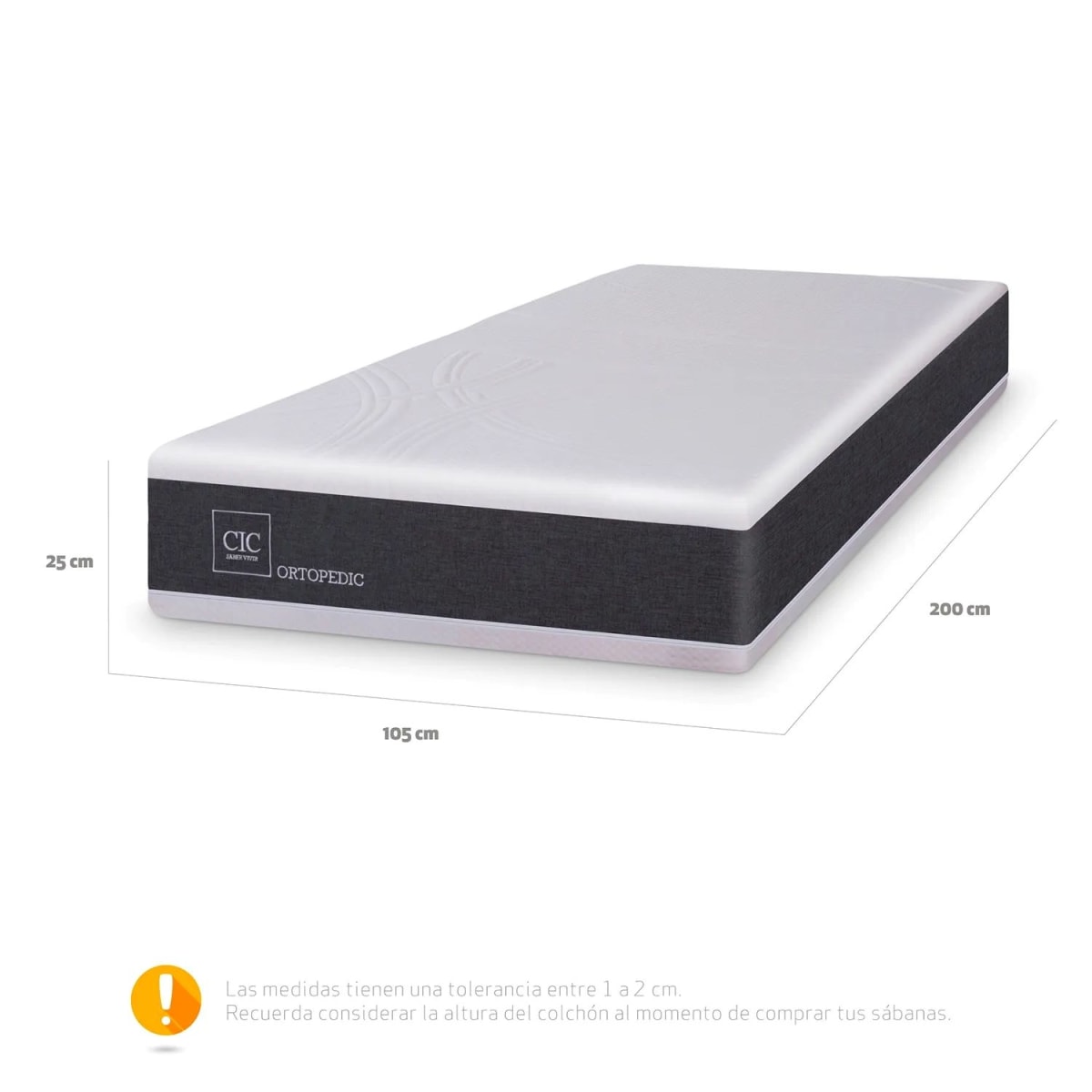 Colchón CIC ortopedic 1,5 plazas4