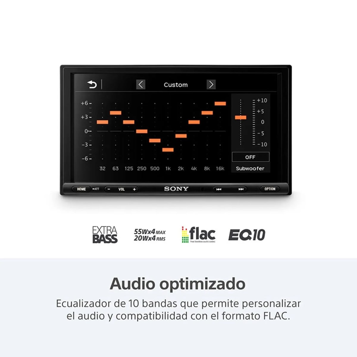 Radio multimedia Sony digital de 17 cm XAV-16003