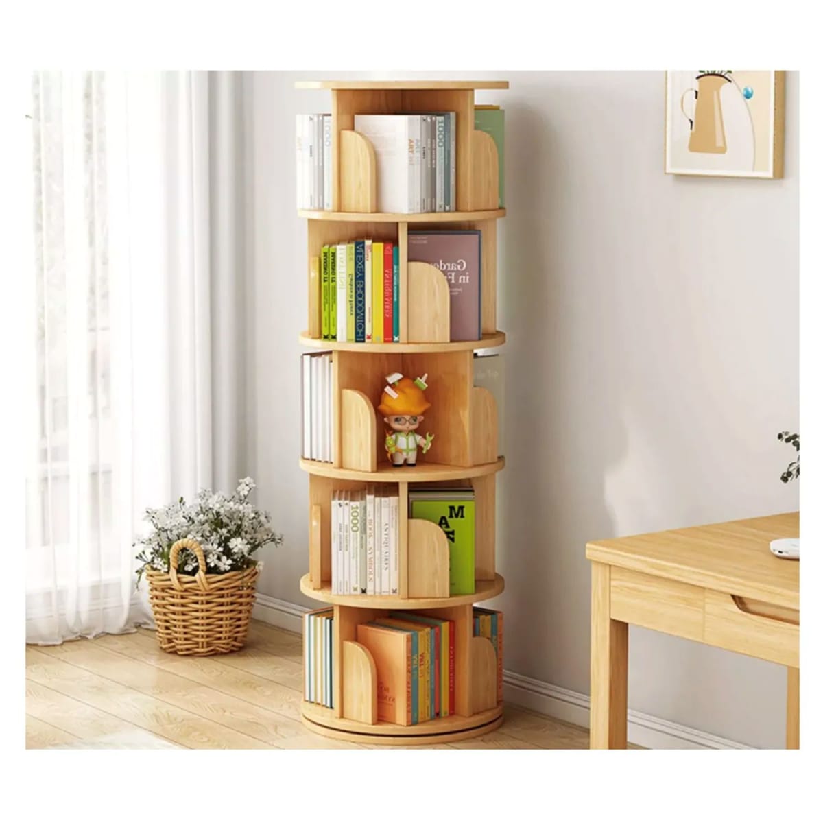 Biblioteca giratoria homer desing1