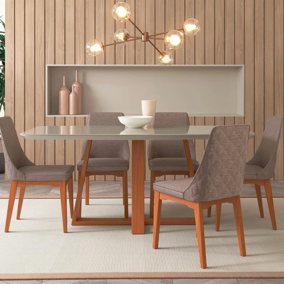 Juego DECOCASA Comedor Bennet 1601