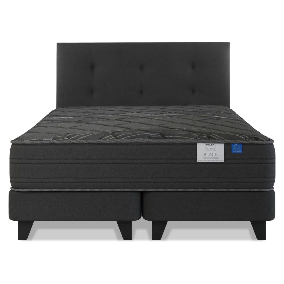 Cama Europea FLEX Black 2 Plazas3