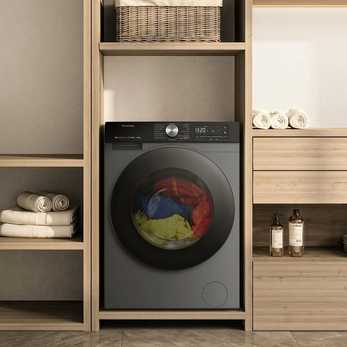 Lavadora-Secadora HISENSE WD3S1243BT1