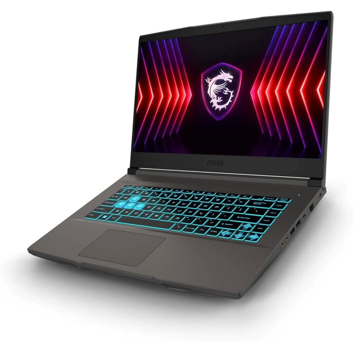 Notebook MSI, GF63 Thin 11SC, Core i5-11400H, 8GB RAM, SSD 256 GB GTX1650/4GB WIN 11 64Bits, US4