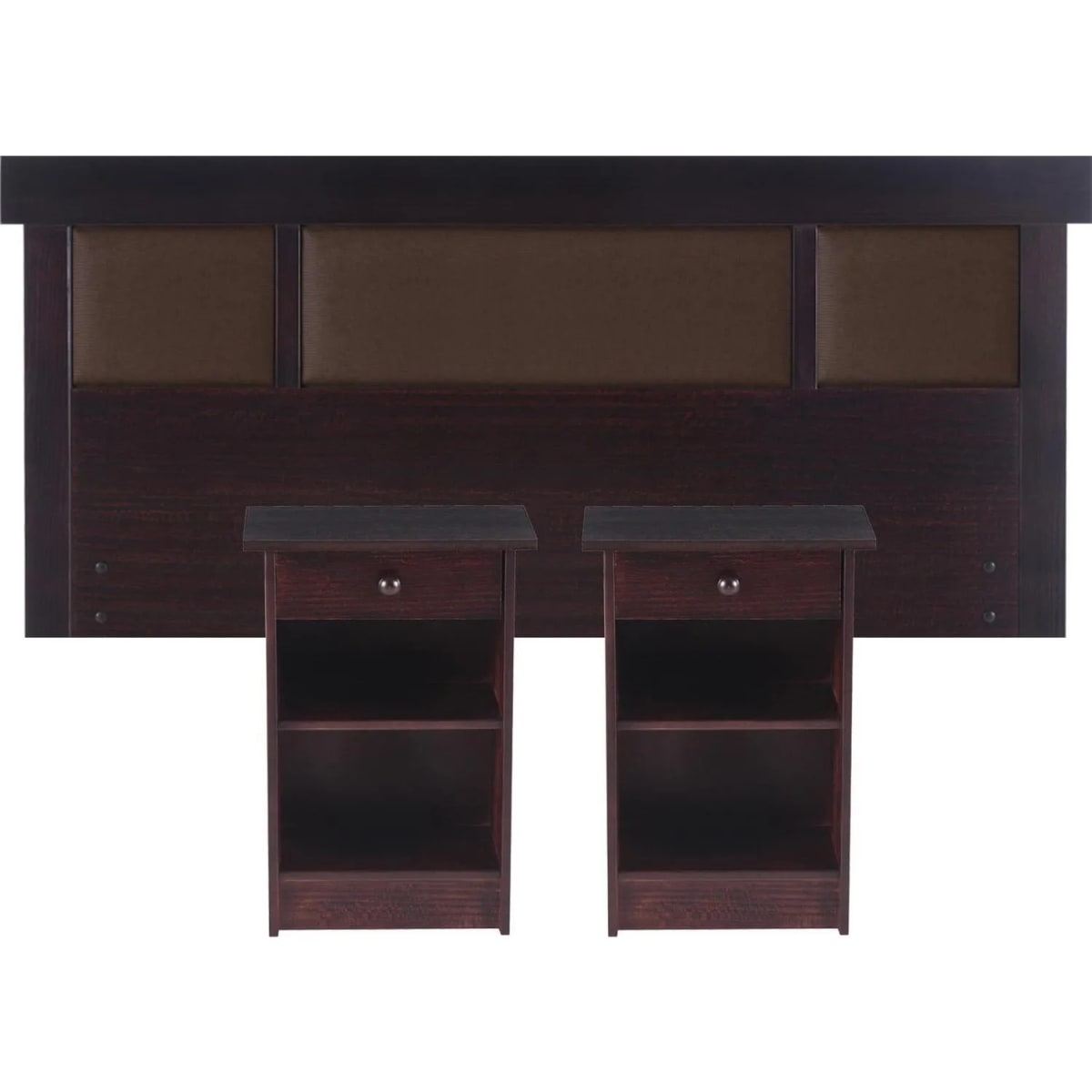 Respaldo + 2 velador 2 plazas1