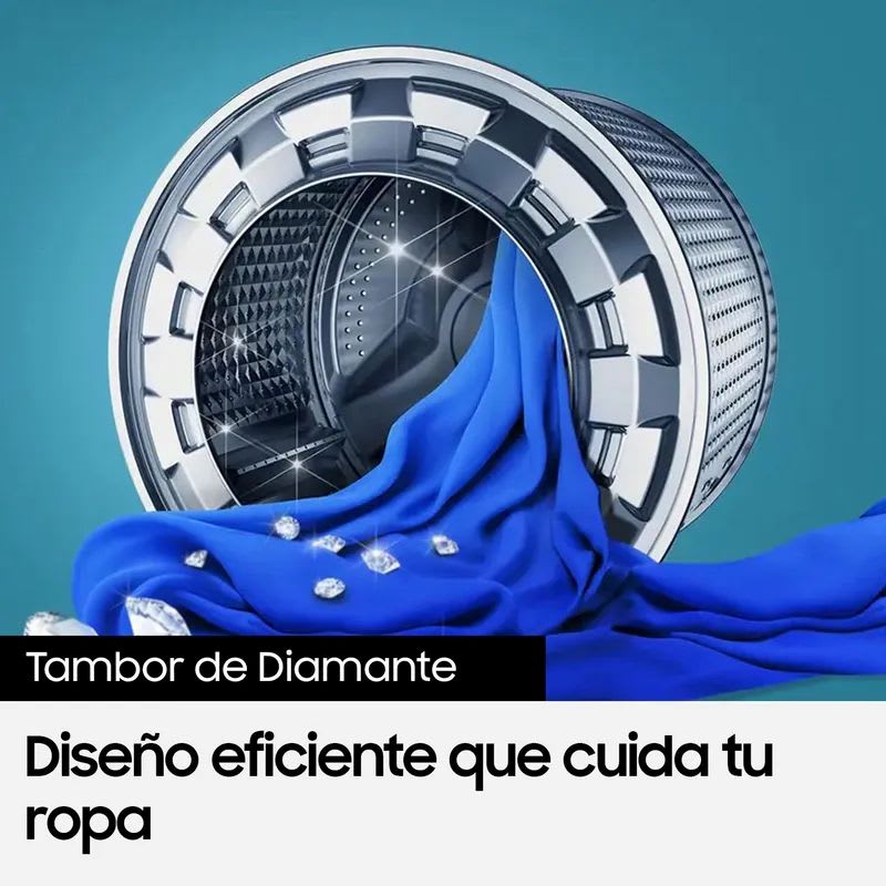 Lavadora Superior 24Kg Eco Bubble Samsung WA24A8370GV/ZS6