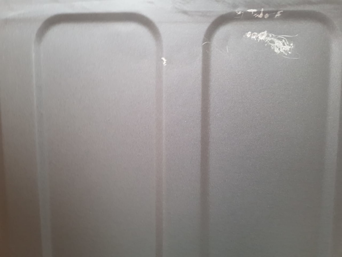 LAVADORA FENSA PREMIUM CARE 21 ONIX, 1 pared con una parte  con pintura saltada, caja genérica4