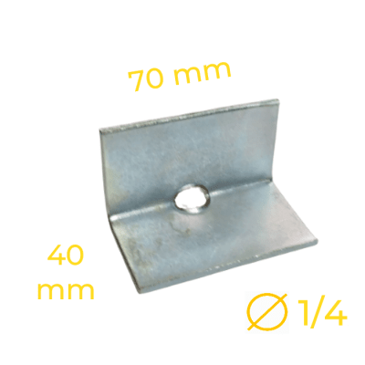 ANGULO TENSOR 40X40X70 3 mm 1P