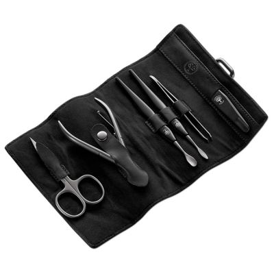ESTUCHE MANICURA 6PC. CUERO ESTUCHE MANICURA 6PC. CUERO