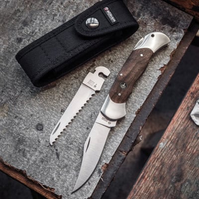 BOKER OPTIMA SET WALNUSS BOKER OPTIMA SET WALNUSS