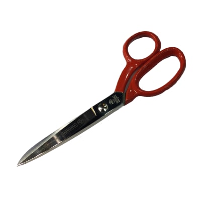 SEWING SCISSORS - KNIFE EDGE - RED HANDLE SEWING SCISSORS - KNIFE EDGE - RED HANDLE