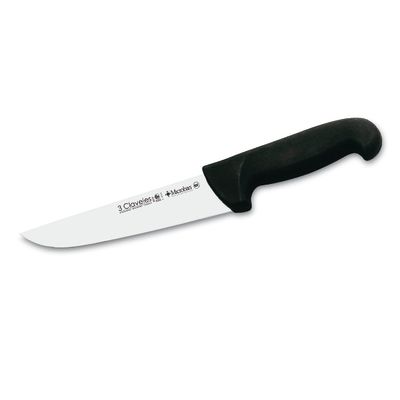 Cuchillo Recto 18 cm Negro proflex Cuchillo Recto 18 cm Negro proflex