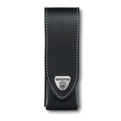 Estuche cuero para cinturón negro con velcro Estuche cuero para cinturón negro con velcro