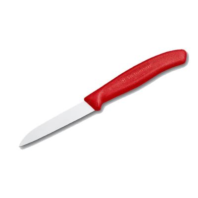 Cuchillo Verdura Hoja Recta M/rojo Cuchillo Verdura Hoja Recta M/rojo