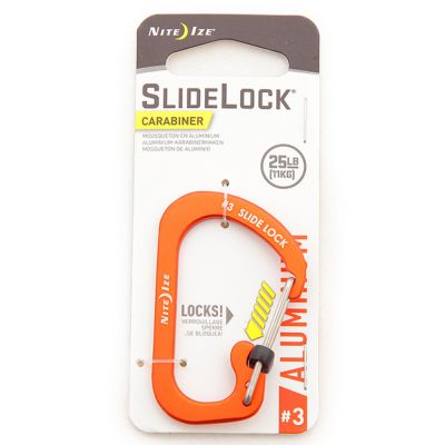 Nite ize - Carabiner Slidelock Aluminio #3 Naranjo Nite ize - Carabiner Slidelock Aluminio #3 Naranjo