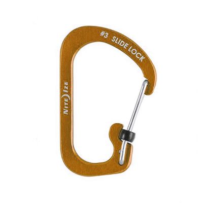 Nite ize - Carabiner Slidelock Aluminio #3 Naranjo Nite ize - Carabiner Slidelock Aluminio #3 Naranjo