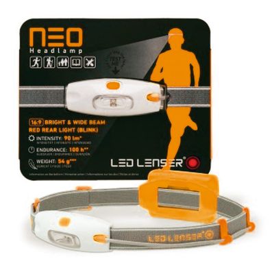 Linterna de cabeza NEO Naranja Linterna de cabeza NEO Naranja